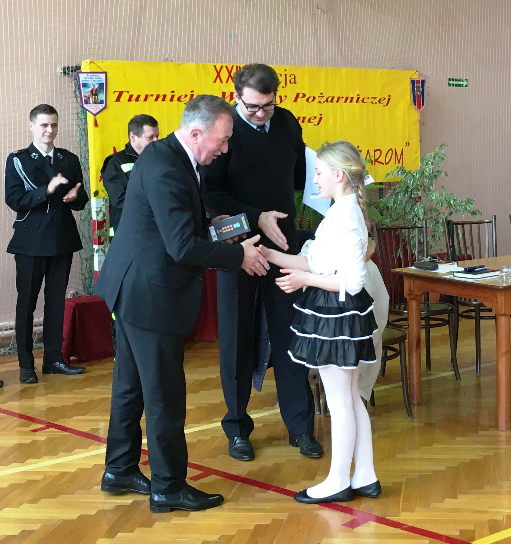 Wrczanie nagród przez Wójta Gminy Bojszowy podczas Turnieju
